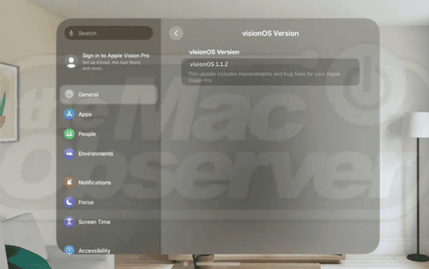 Comment installer visionOS 1.1.2 sur votre Apple Vision Pro