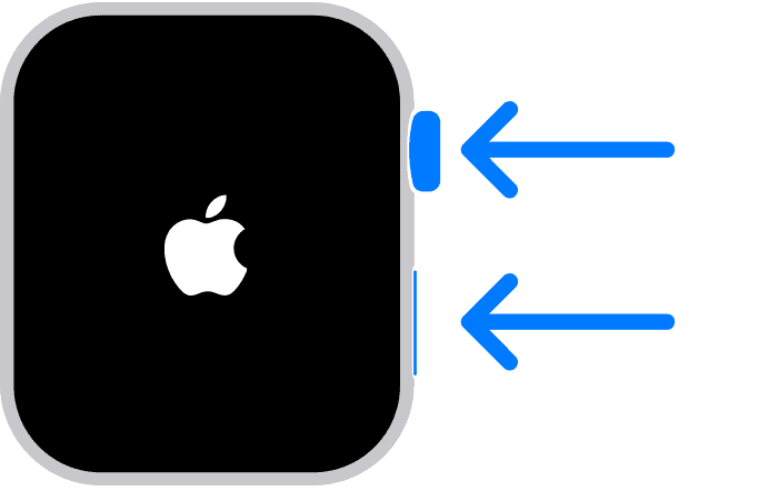 Relâchez le bouton une fois que le logo Apple apparaît à l'écran.