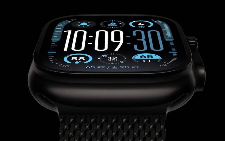 Apple a dévoilé l’Apple Watch Ultra 2 en titane noir avec GPS double fréquence