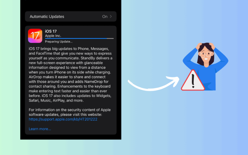 Correction d’iOS 17/17.7 bloqué lors de la préparation de la mise à jour : solutions rapides