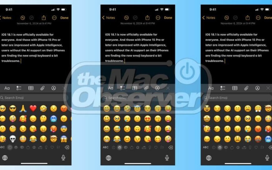 Comment faire paraître le clavier Emoji plus petit sur iPhone