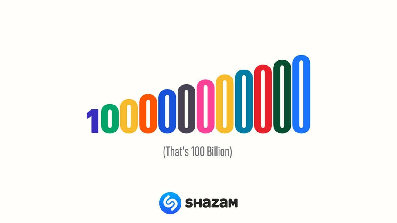 Shazam d’Apple atteint 100 milliards de reconnaissances de chansons (avec les 10 meilleures chansons)