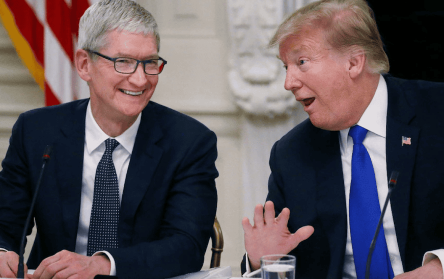 Le PDG d’Apple, Tim Cook, fera un don de 1 million de dollars au comité inaugural de Trump