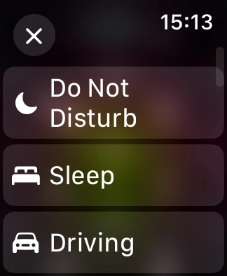 Ne pas déranger Apple Watch