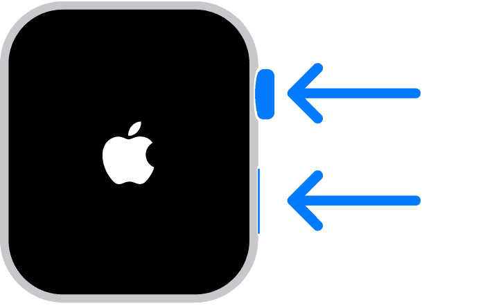 Libérez le bouton une fois que vous voyez le logo Apple apparaître à l'écran.