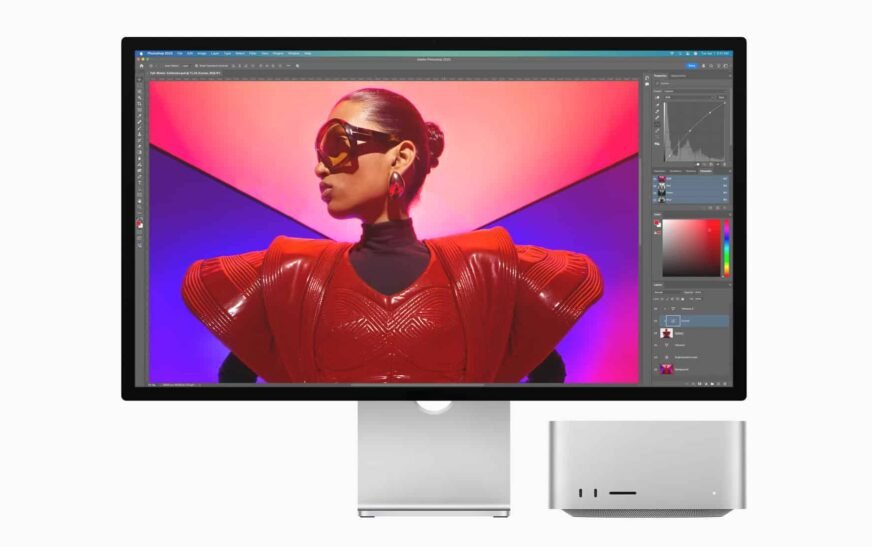 L’un des deux nouveaux studios Mac: M4 Max