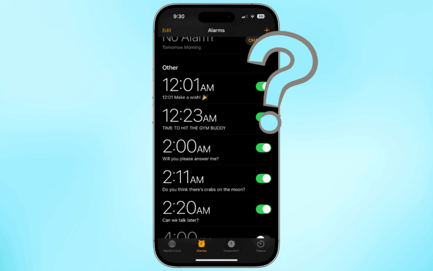 Astuce: éteignez les «  fonctionnalités de conscience d’attention  » pour empêcher votre iPhone de faire taire les alarmes