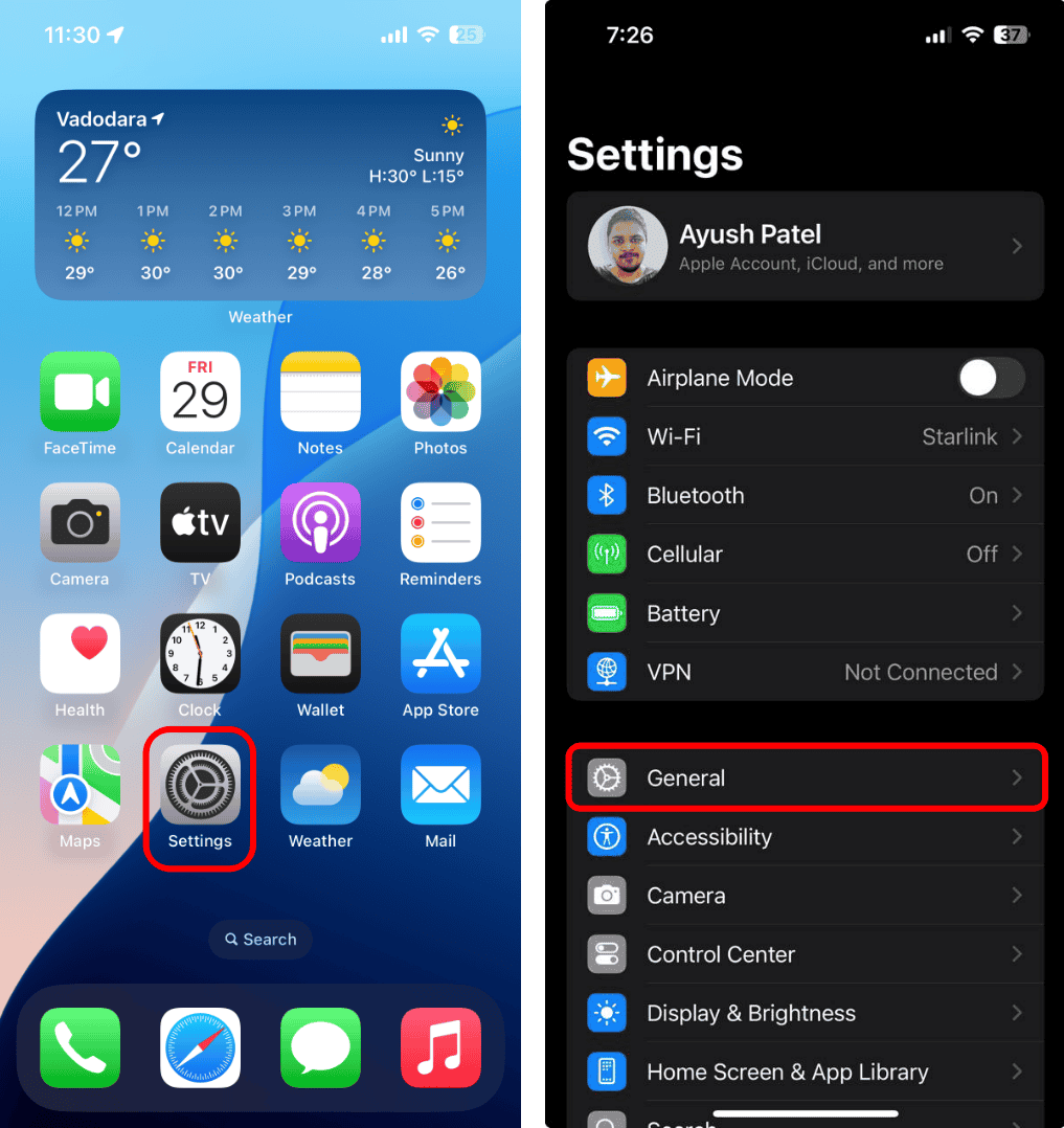 go-to-settings