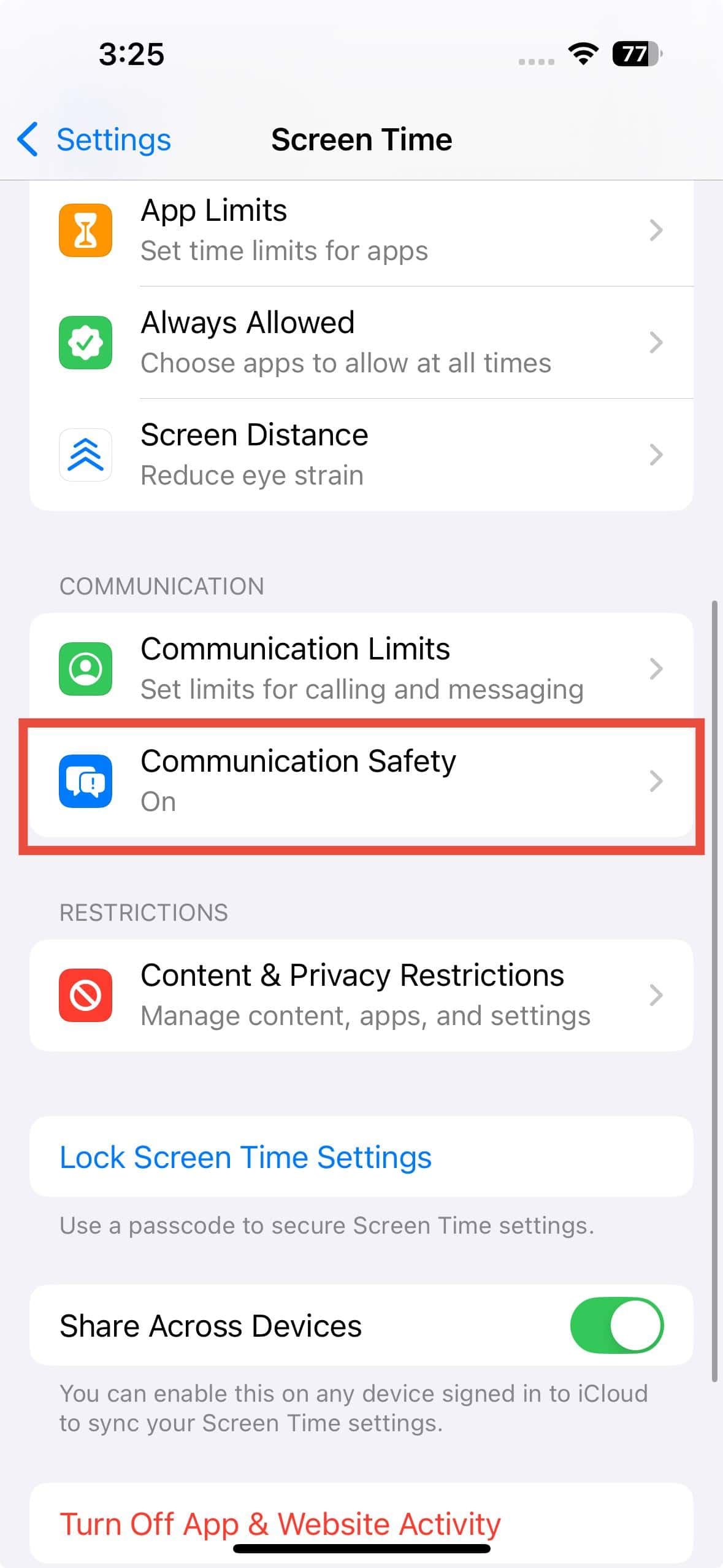 sécurité de communication