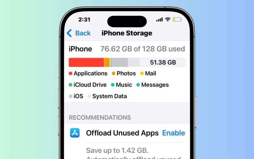 IOS 18/18.5 Bogue de stockage: 7 Causes et solutions