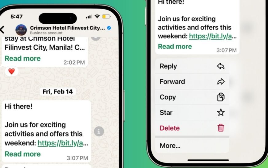Tap pour ouvrir des liens dans WhatsApp a cessé de fonctionner sur iPhone? 6 correctifs