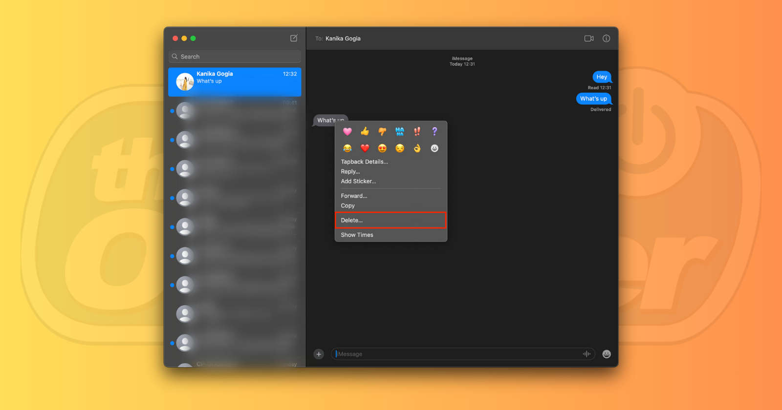 Les 5 méthodes pour supprimer des messages texte et des iMessages sur Mac