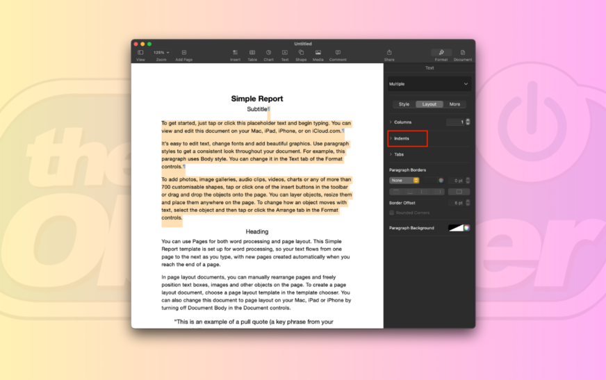 2 façons de faire une indentation suspendue en mot sur Mac (2025)