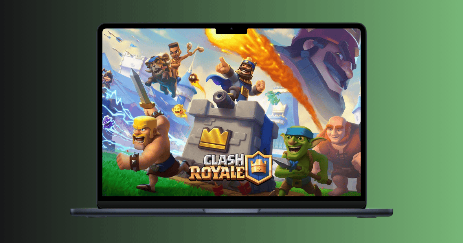 Comment jouer au choc royale sur Mac
