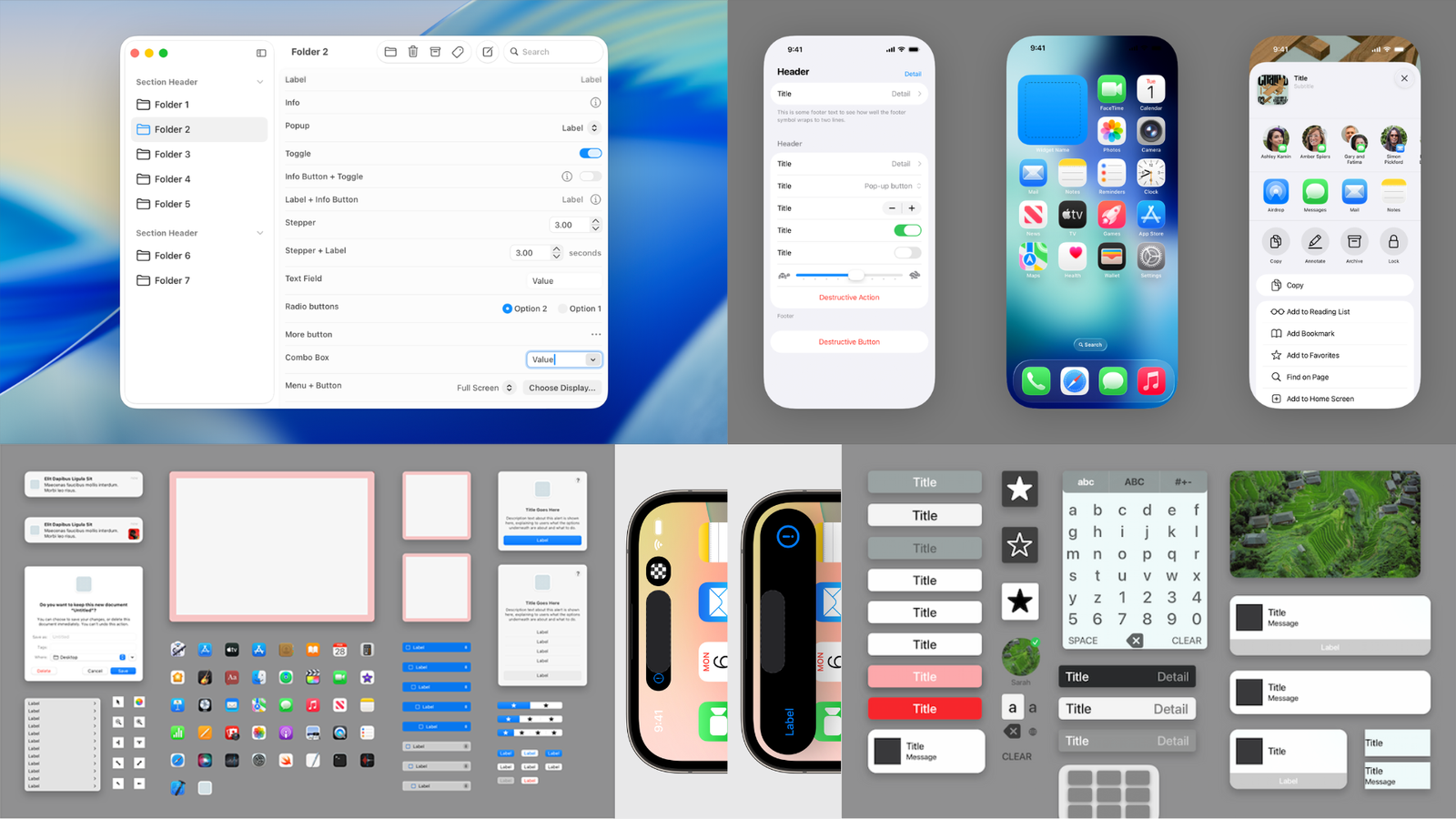 Apple publie des ressources de conception mises à jour pour iOS 26, iPados 26 et macOS Tahoe 26