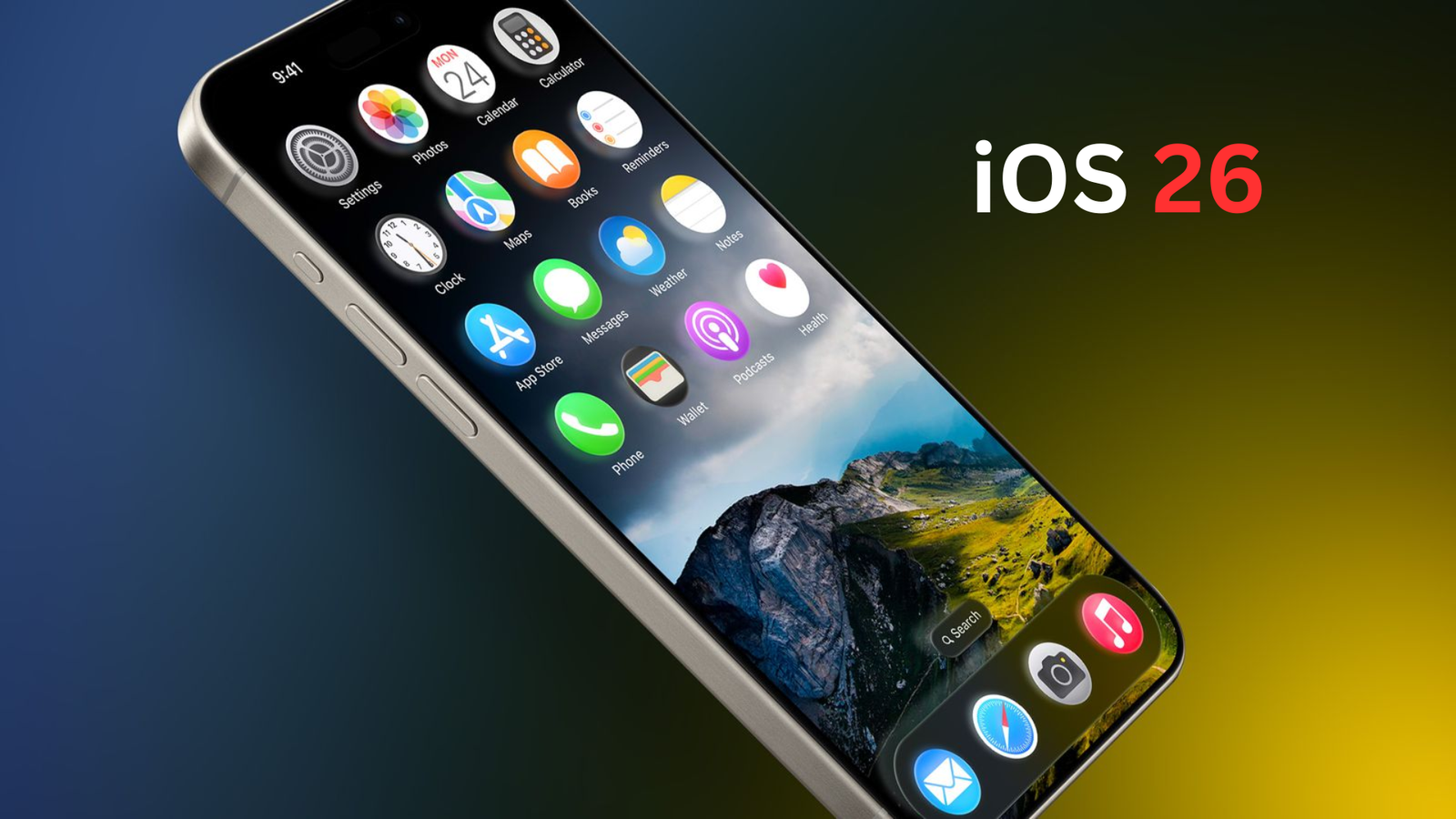 Apple refonte iOS avec une interface en verre liquide dans iOS 26