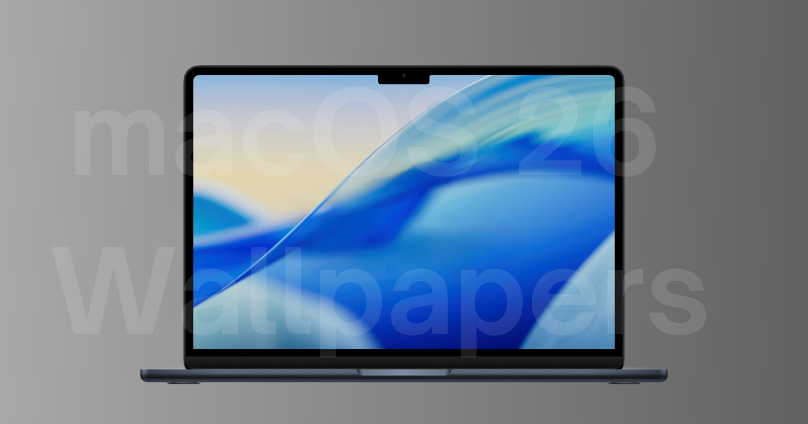 Téléchargez le papier peint officiel de macOS 26 pour Mac en 4K