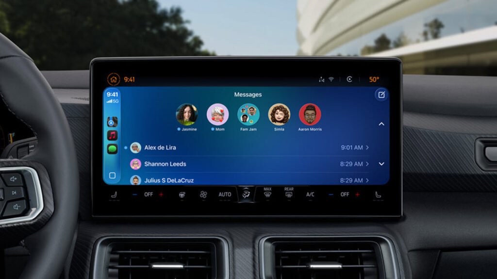 Messages épinglés dans Apple Carplay
