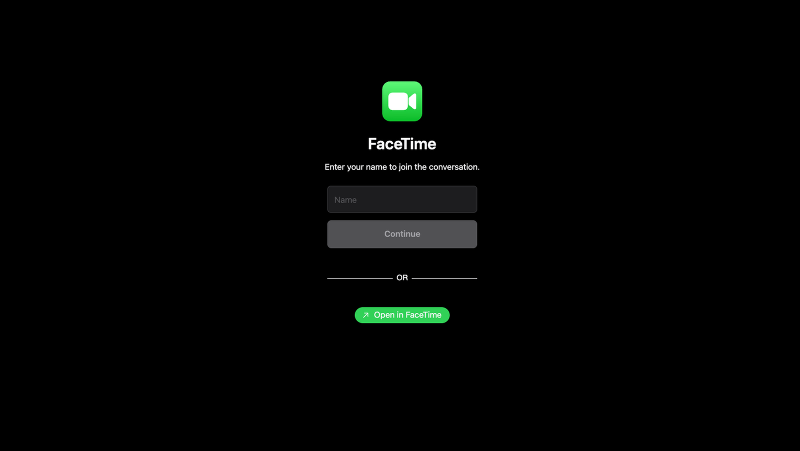 lien FaceTime