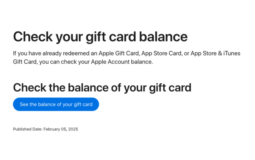 Comment vérifier le solde de votre carte-cadeau Apple Store (Guide 2025)