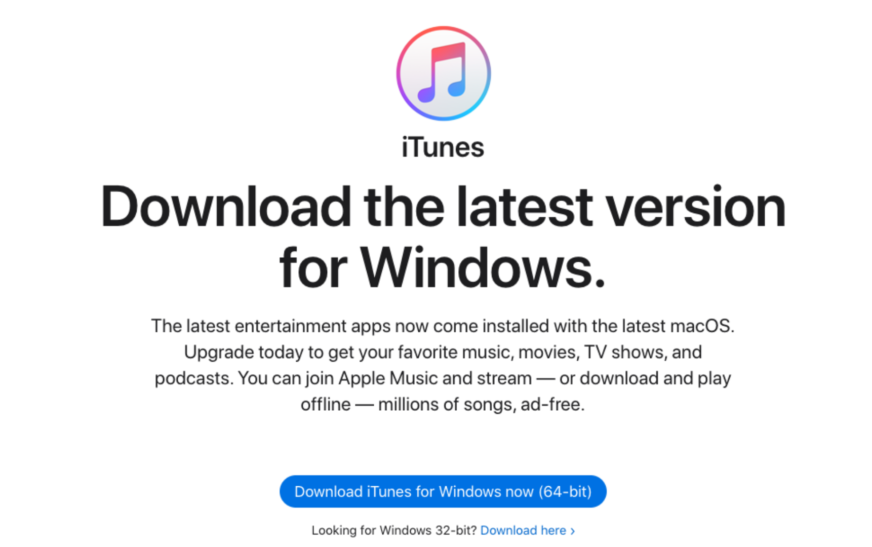 Installez le pilote USB de l’appareil mobile Apple sur Windows 11