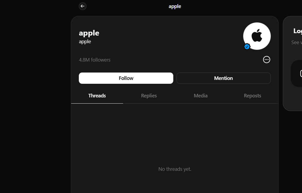 Apple sur les fils