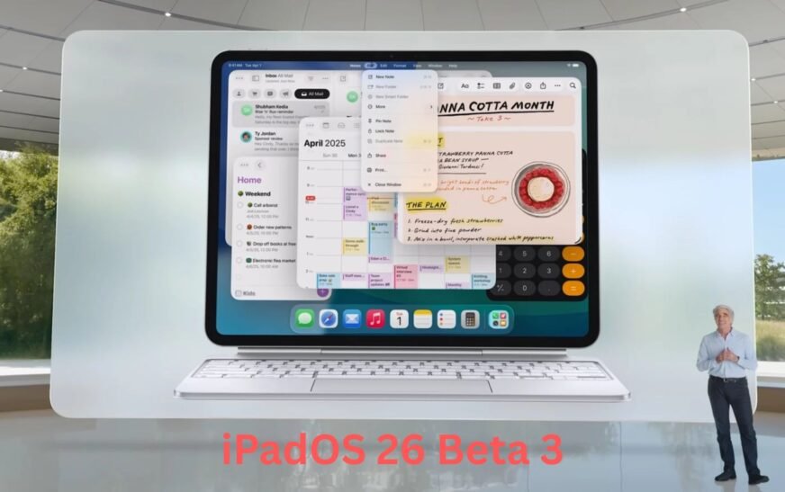 Apple sort iPados 26 Beta 3 pour les développeurs