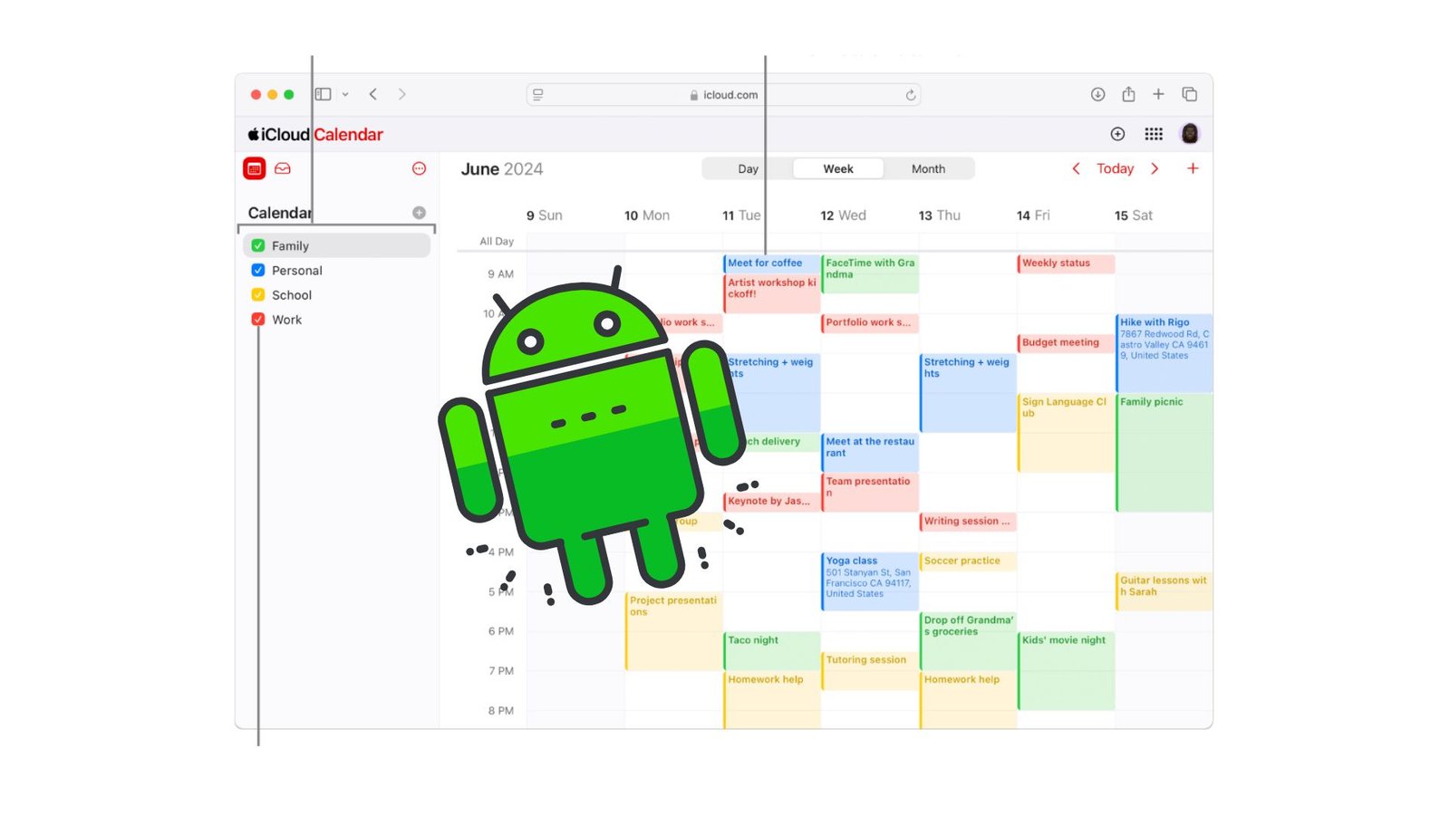 Comment accéder au calendrier iCloud sur Android (Guide 2025)