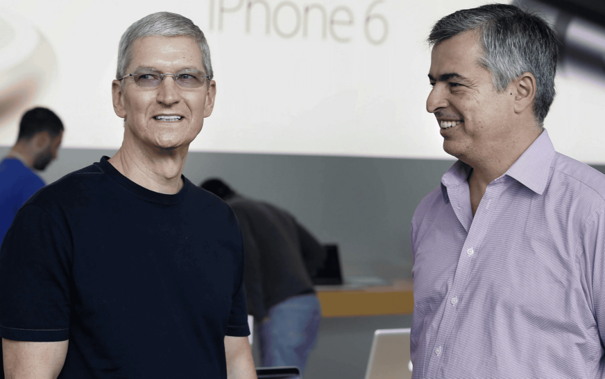 Les dirigeants d’Apple Tim Cook et Eddy Cue repérés à la conférence de Sun Valley